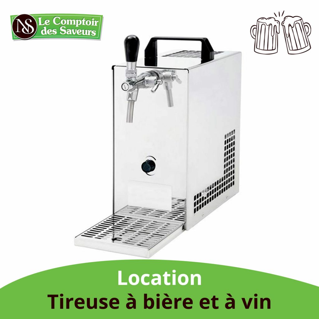 Nos tireuses à vin et à bière pour vos mariages, apéros, cocktails...